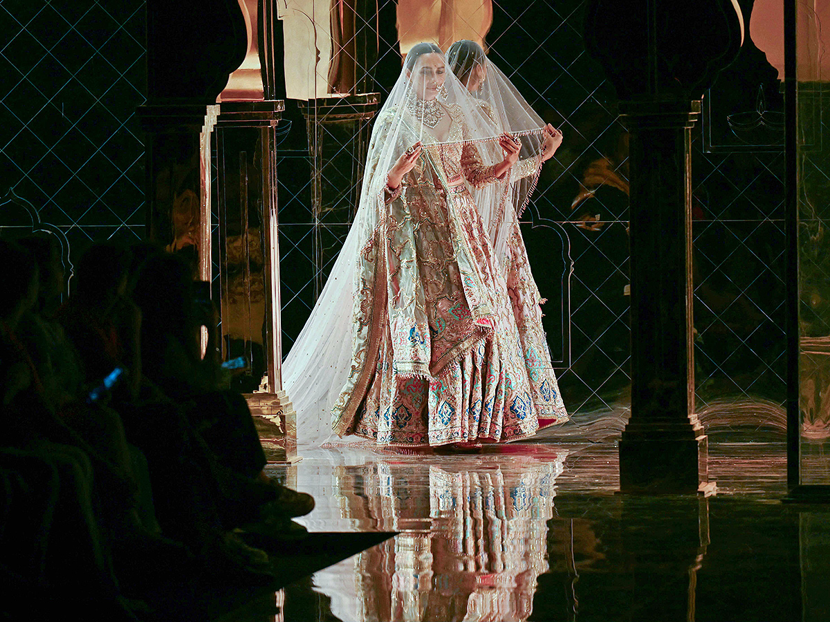 Sandeep Khosla during the opening show of FDCI India Couture Week6