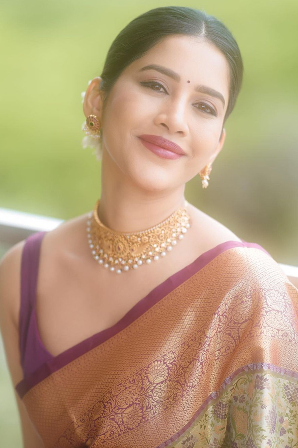 Beautiful Actress Nabha Natesh In Saree5