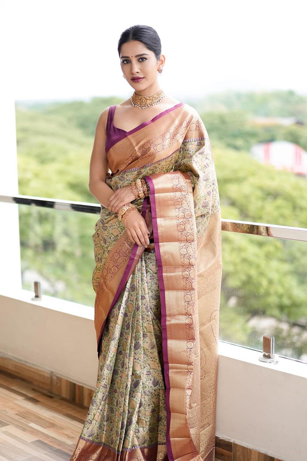 Beautiful Actress Nabha Natesh In Saree7