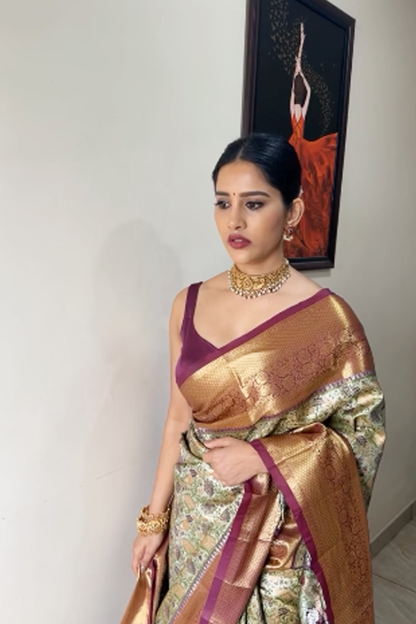 Beautiful Actress Nabha Natesh In Saree9