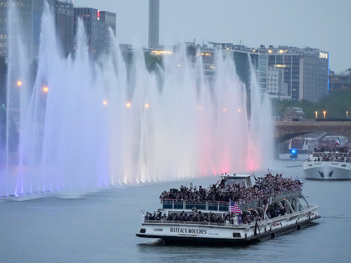 Paris : During the opening ceremony of the 2024 Summer Olympics35