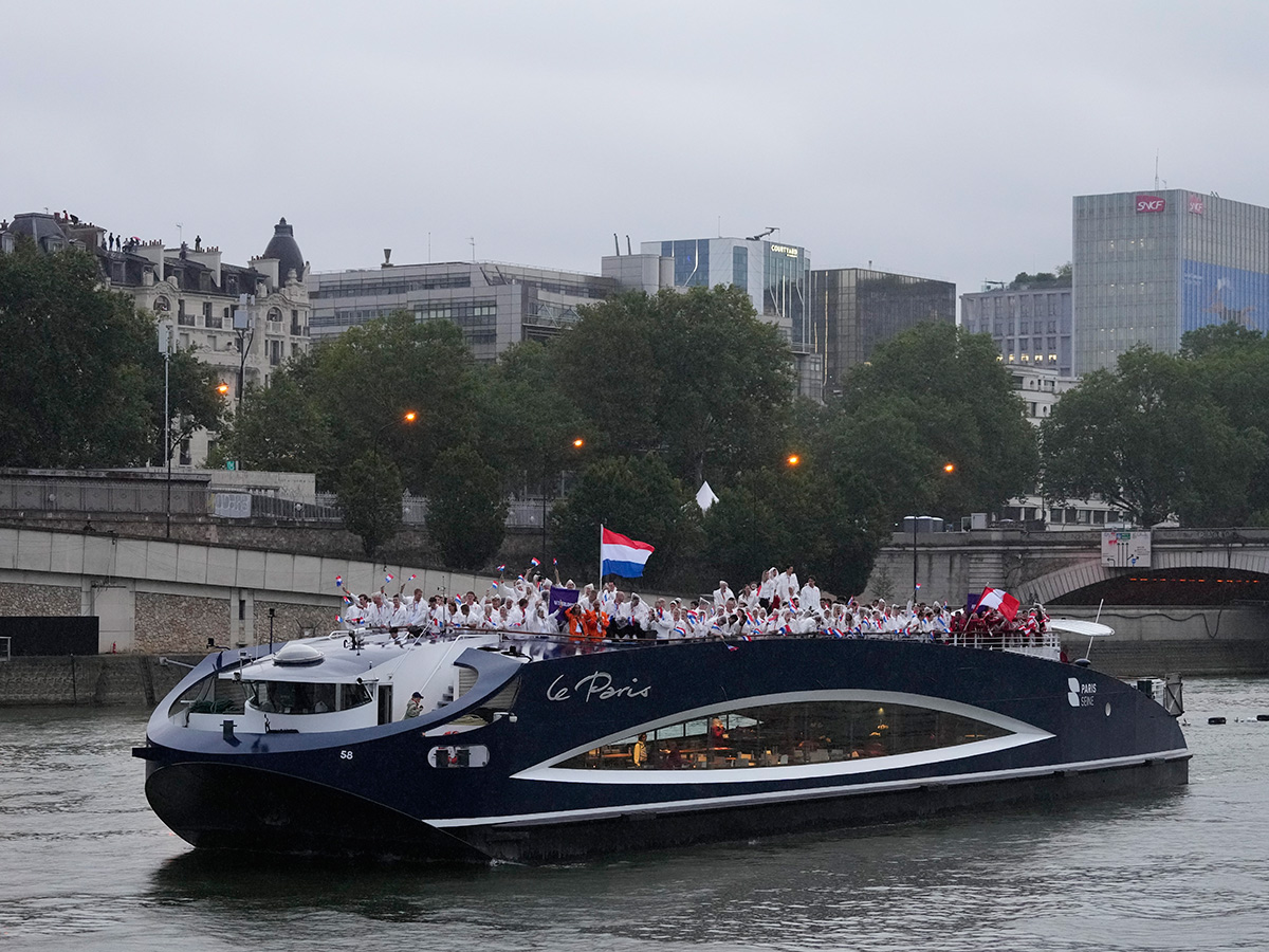 Paris : During the opening ceremony of the 2024 Summer Olympics38