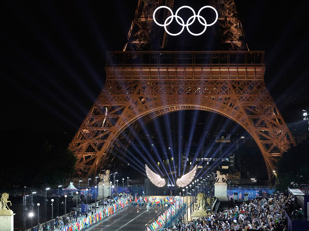Paris : During the opening ceremony of the 2024 Summer Olympics40
