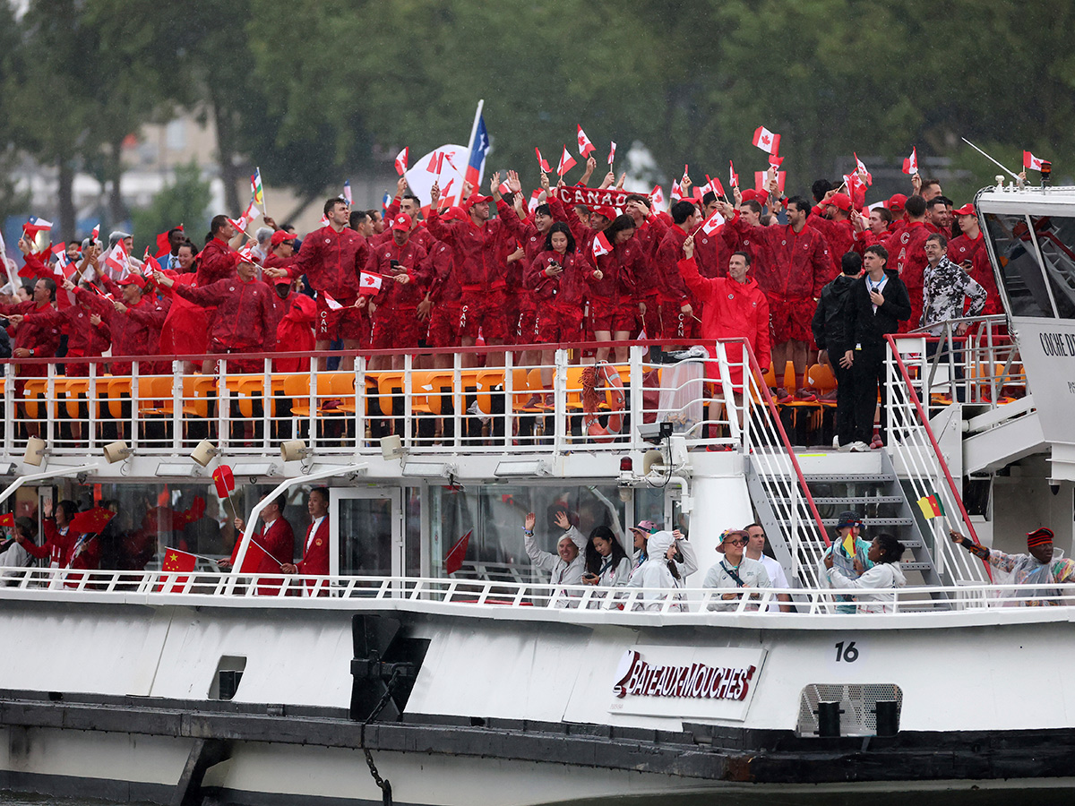 Paris : During the opening ceremony of the 2024 Summer Olympics42
