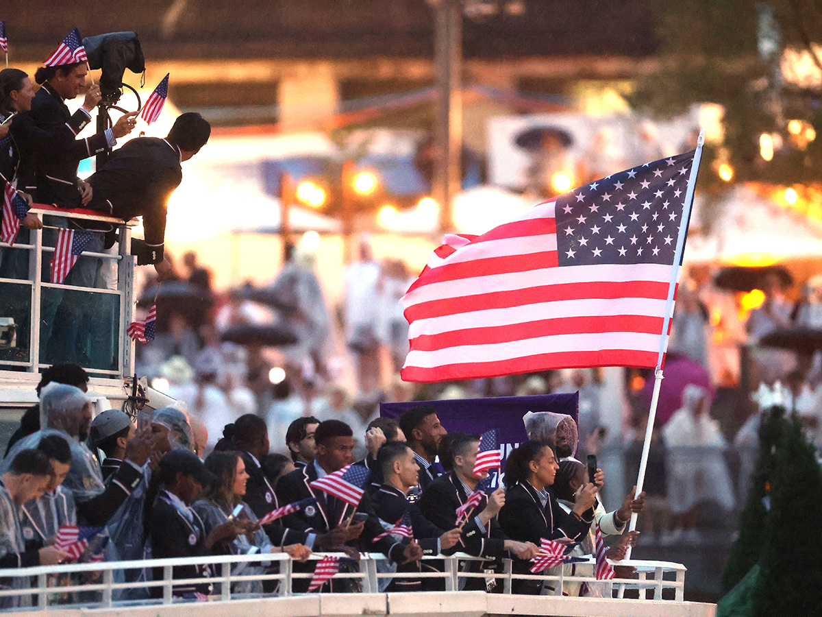 Paris : During the opening ceremony of the 2024 Summer Olympics46