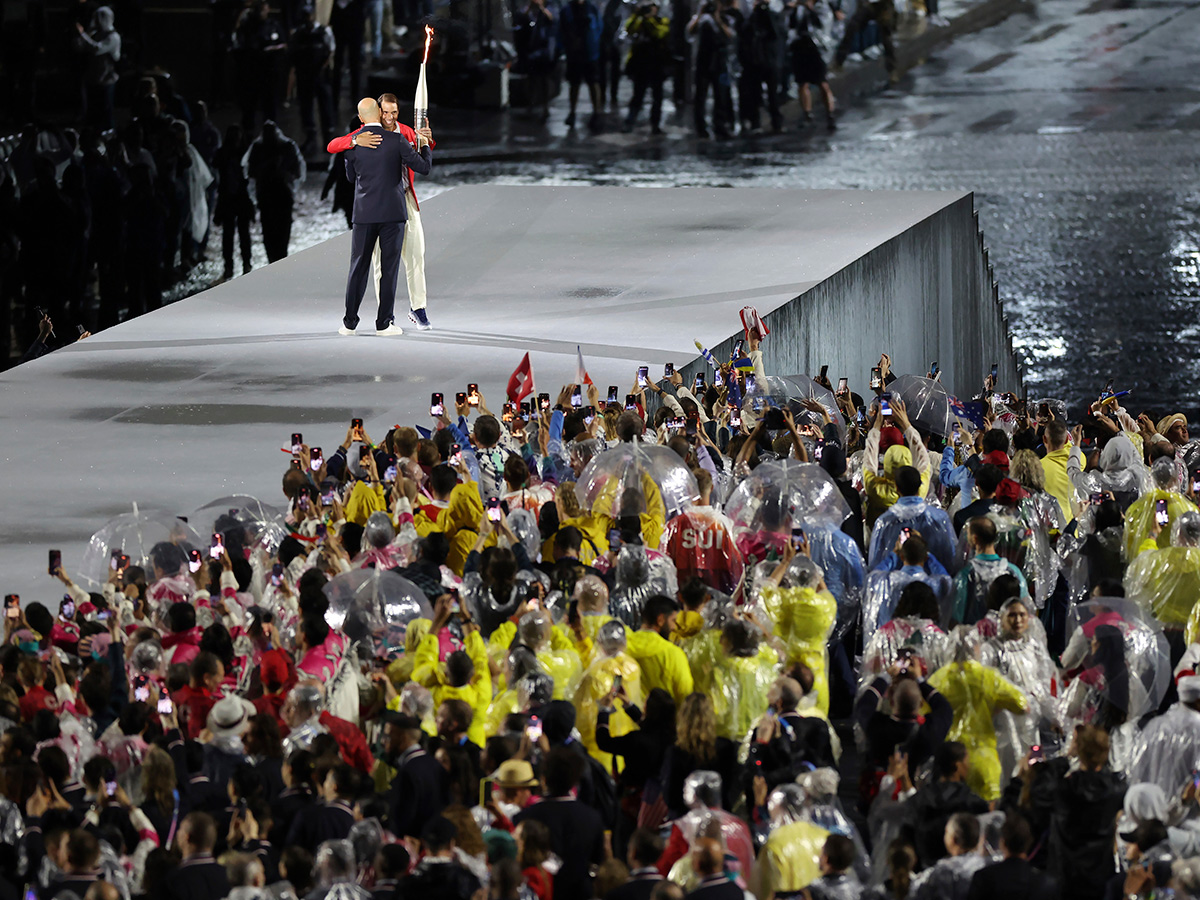 Paris : During the opening ceremony of the 2024 Summer Olympics48