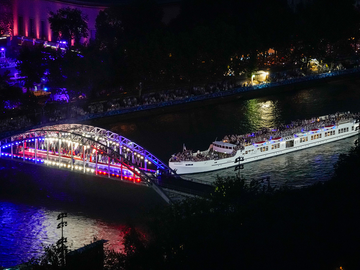 Paris : During the opening ceremony of the 2024 Summer Olympics27