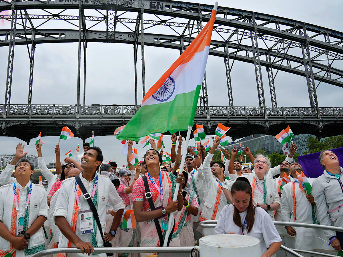 Paris : During the opening ceremony of the 2024 Summer Olympics1