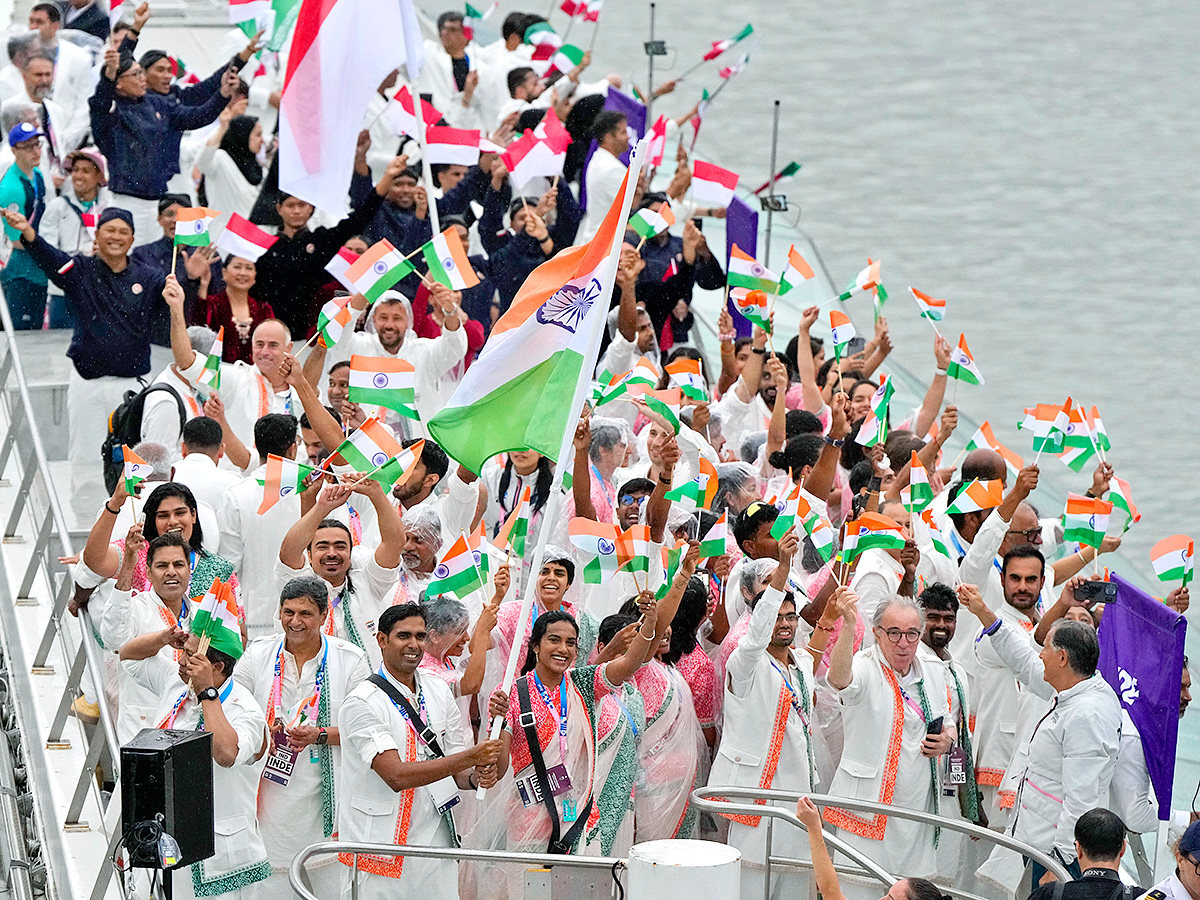 Paris : During the opening ceremony of the 2024 Summer Olympics13