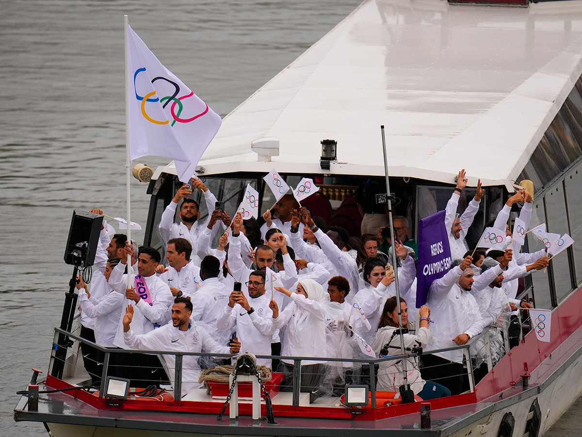 Paris : During the opening ceremony of the 2024 Summer Olympics19