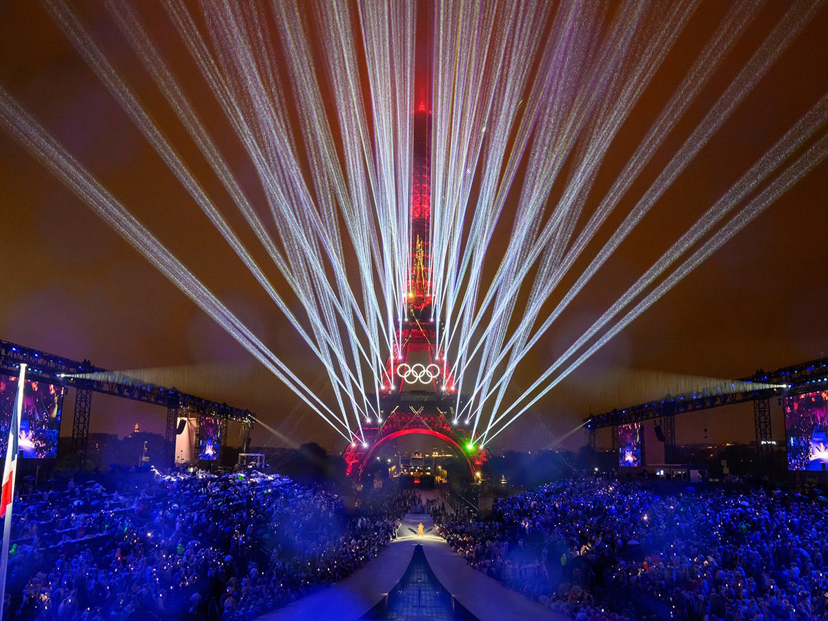 Paris : During the opening ceremony of the 2024 Summer Olympics2