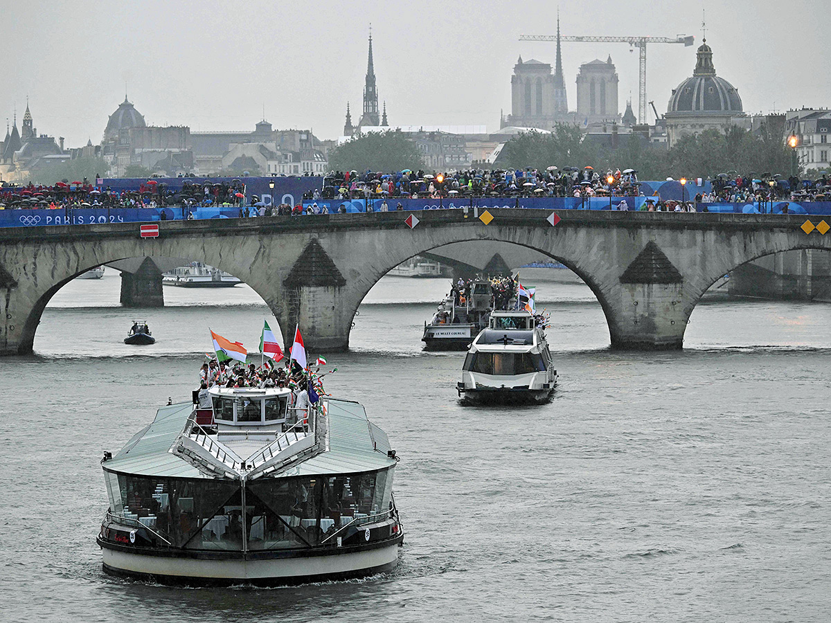 Paris : During the opening ceremony of the 2024 Summer Olympics23