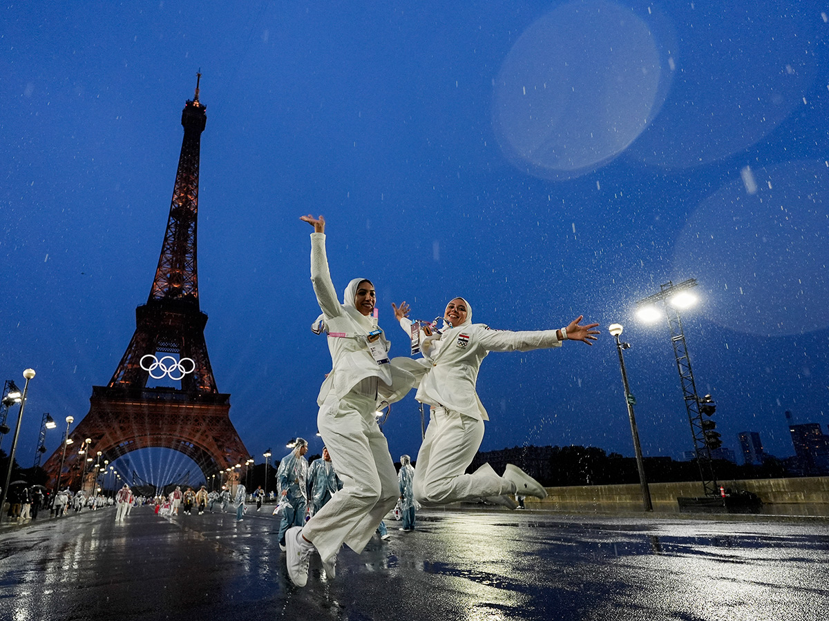 Paris : During the opening ceremony of the 2024 Summer Olympics24