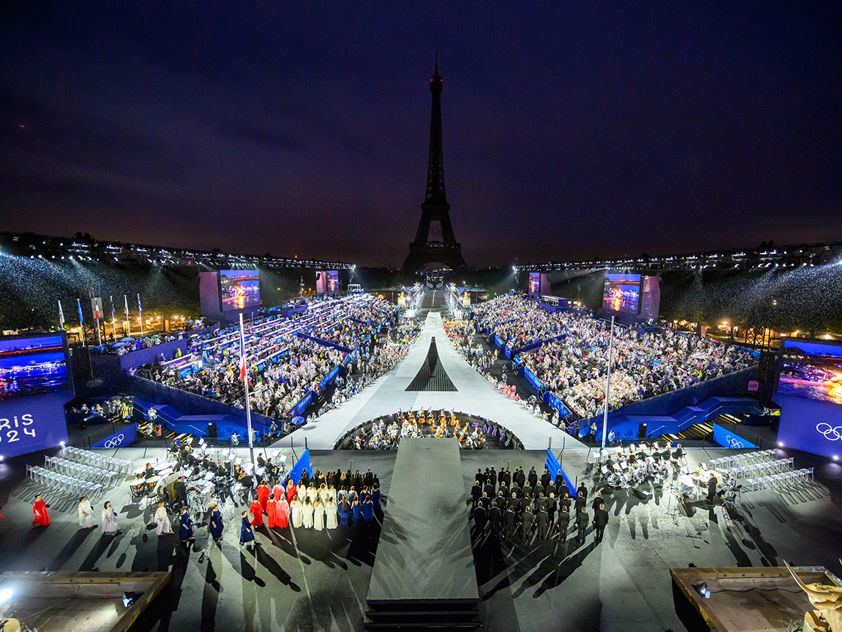 Paris : During the opening ceremony of the 2024 Summer Olympics3