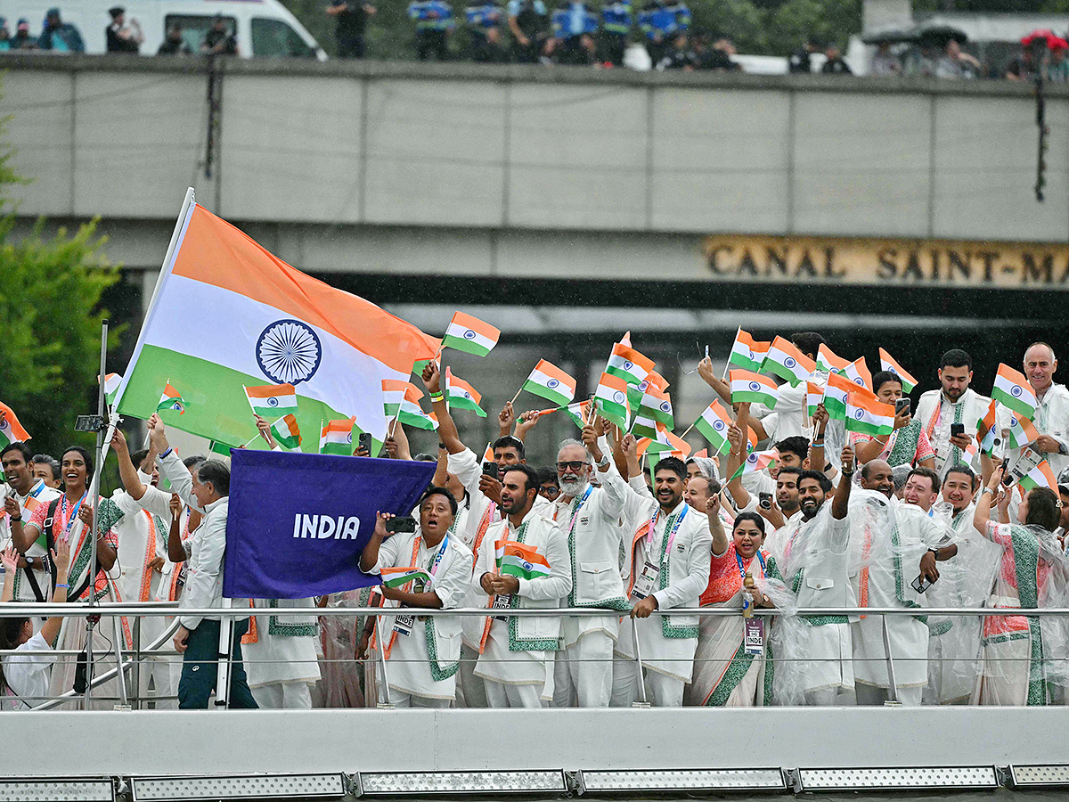 Paris : During the opening ceremony of the 2024 Summer Olympics4