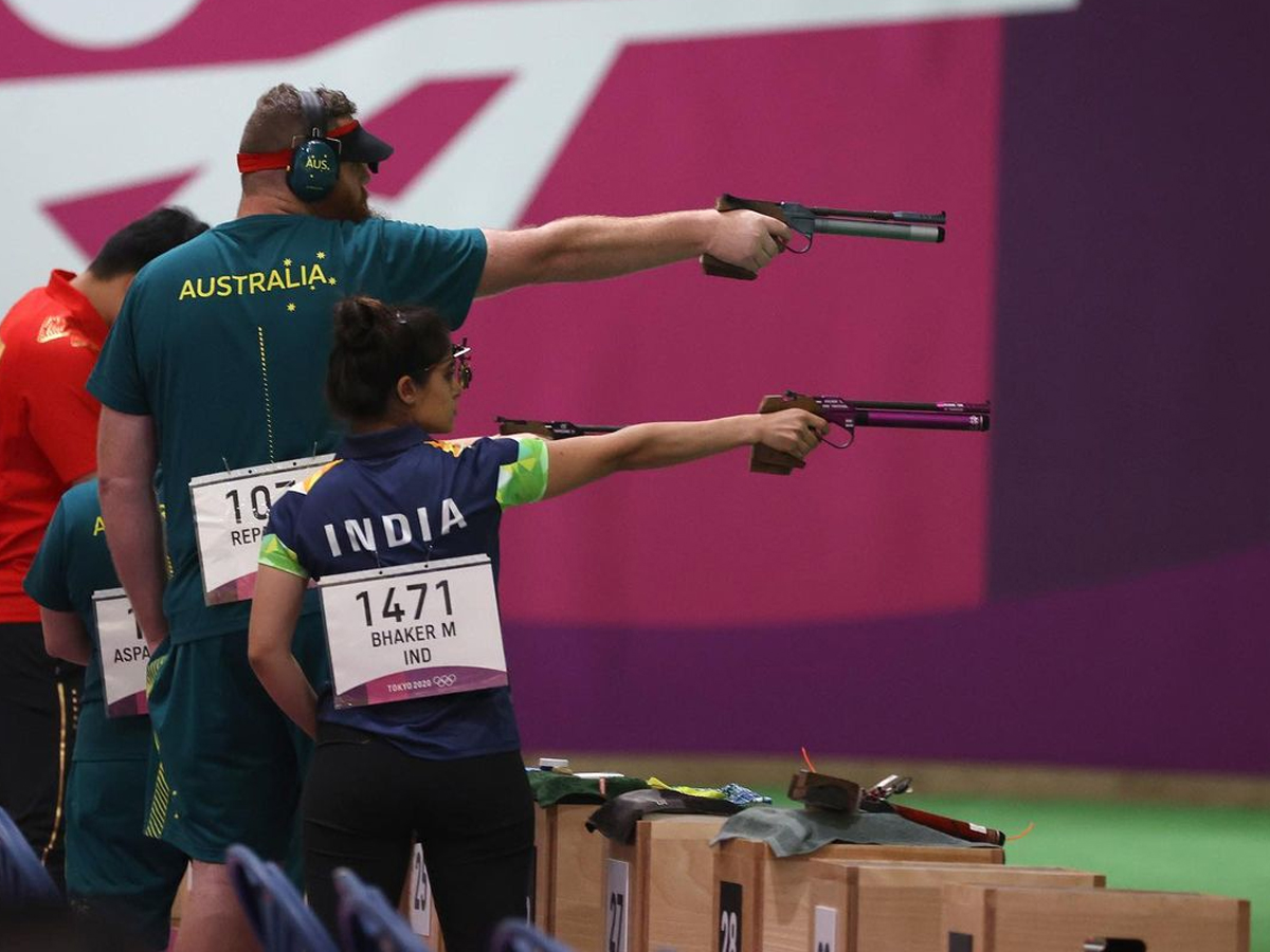 Manu Bhaker Wins Indias 1st Medal Of Paris Olympics 202420
