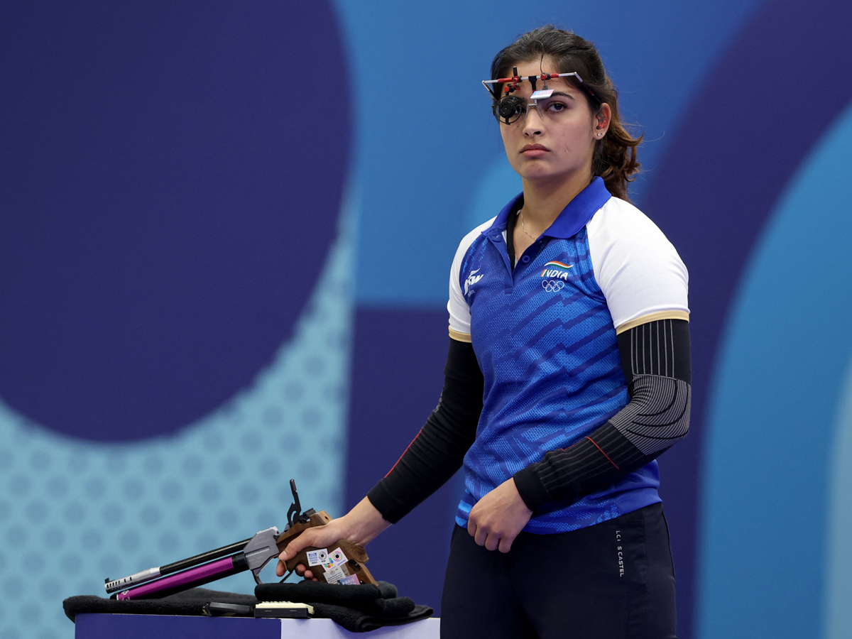 Manu Bhaker Wins Indias 1st Medal Of Paris Olympics 20244