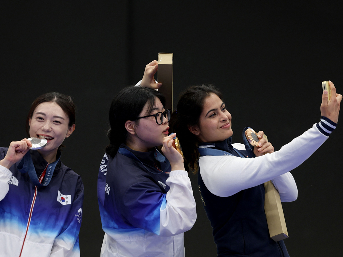 Manu Bhaker Wins Indias 1st Medal Of Paris Olympics 20245