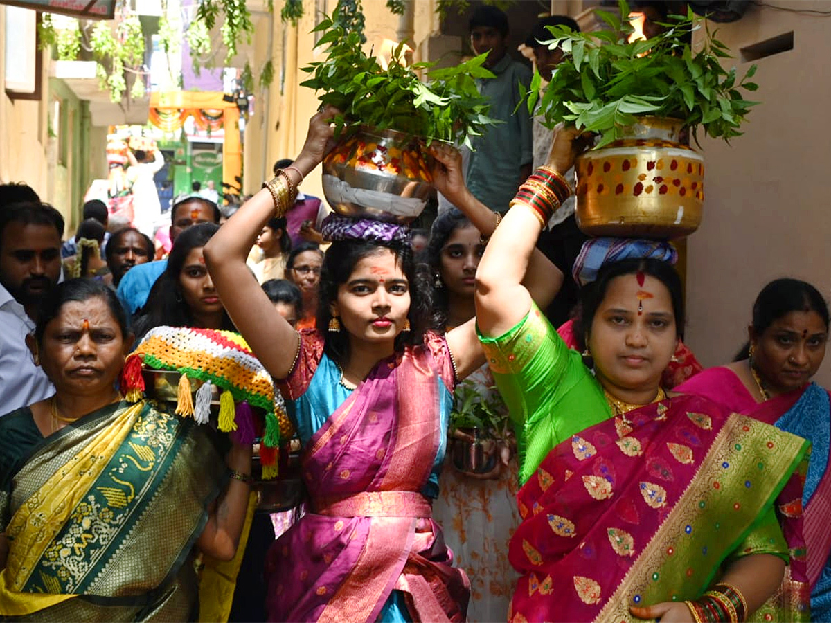 bonalu celebrations at khairatabad assembly constituency 11