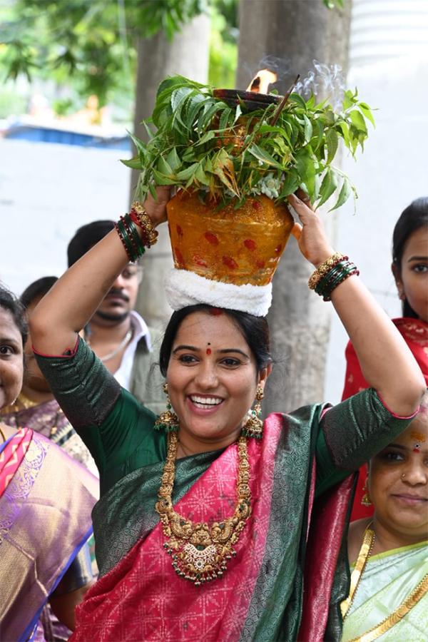 bonalu celebrations at khairatabad assembly constituency 38