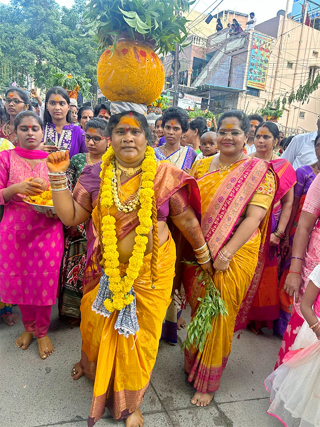 bonalu celebrations at khairatabad assembly constituency 43