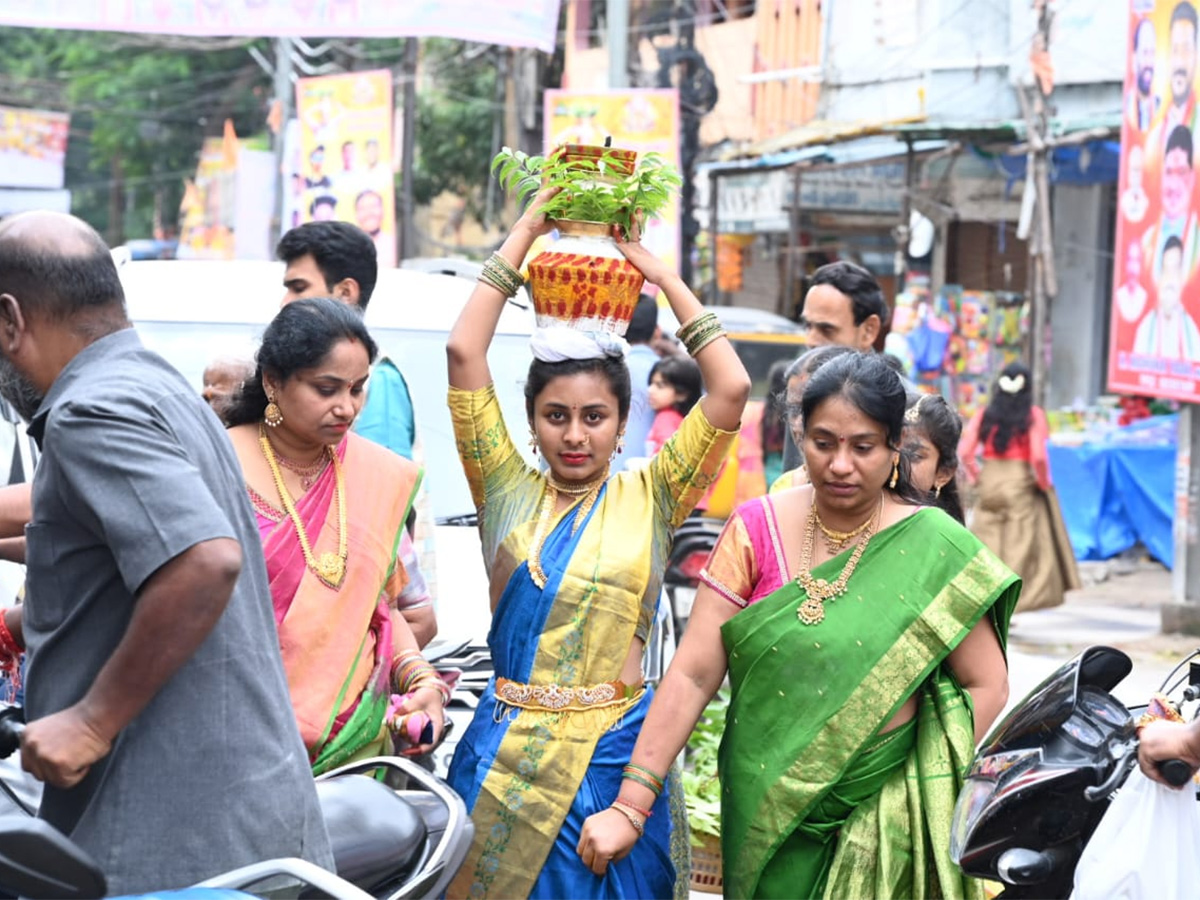 bonalu celebrations at khairatabad assembly constituency 44