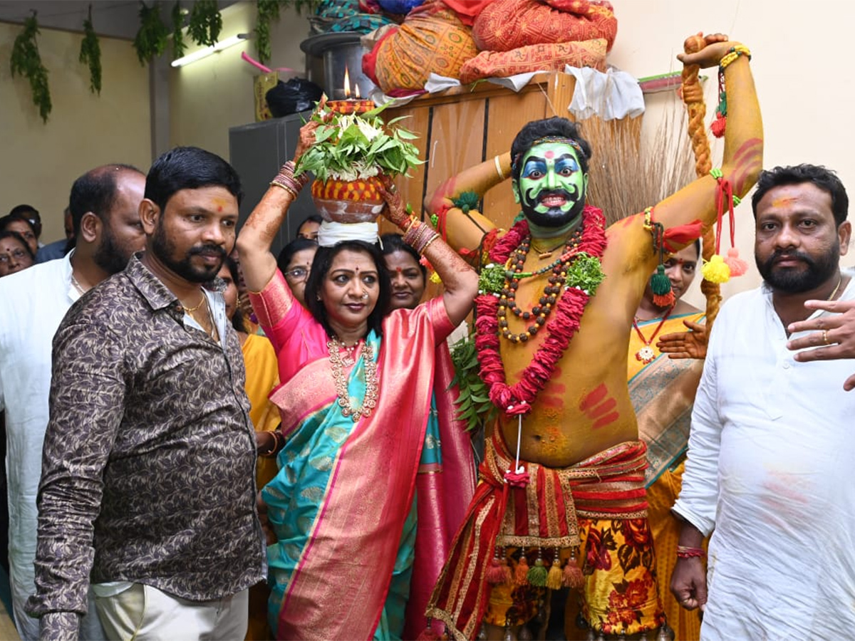 bonalu celebrations at khairatabad assembly constituency 5