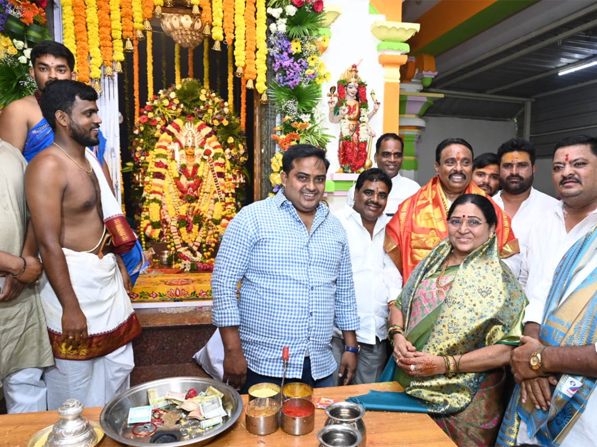 bonalu celebrations at khairatabad assembly constituency 6