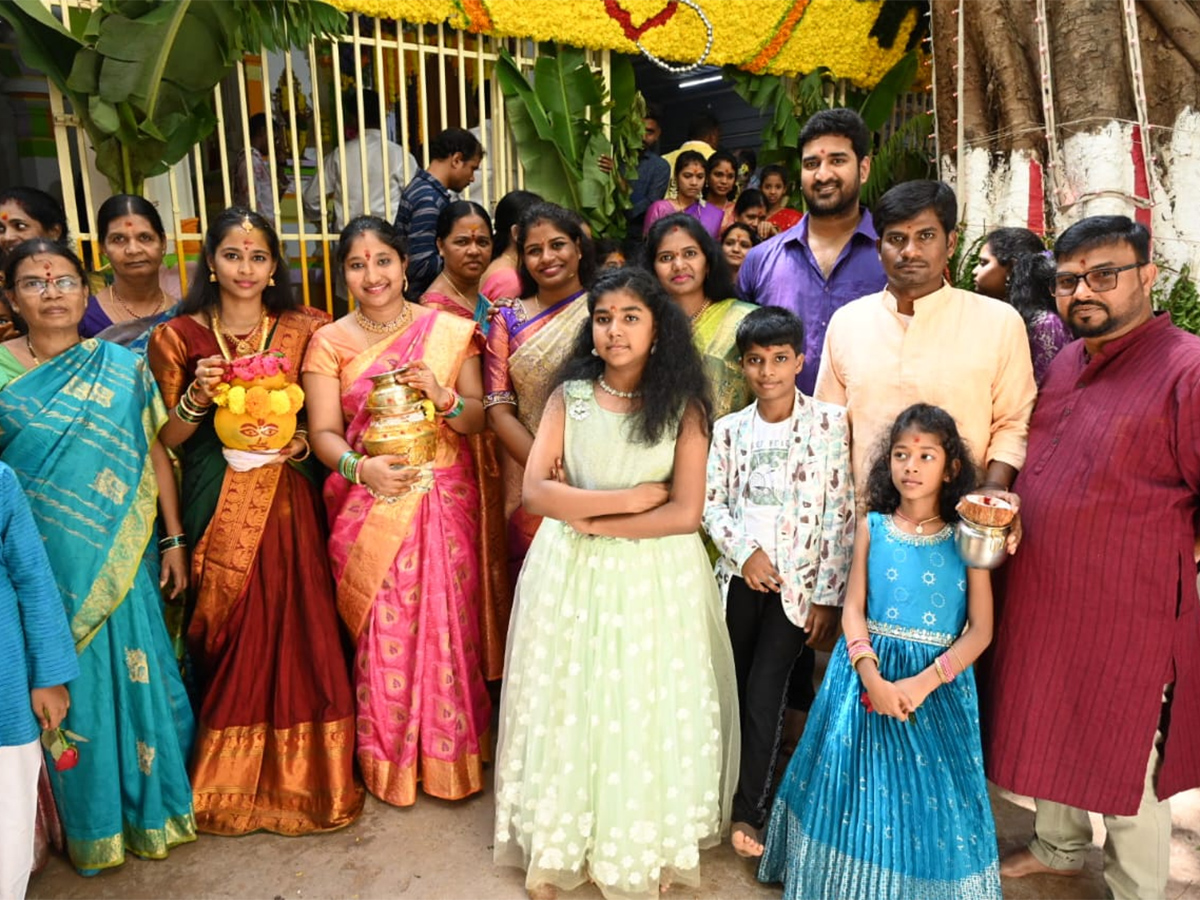 bonalu celebrations at khairatabad assembly constituency 8