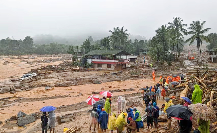Massive Landslides Hit Kerala's Wayanad District: Photos2