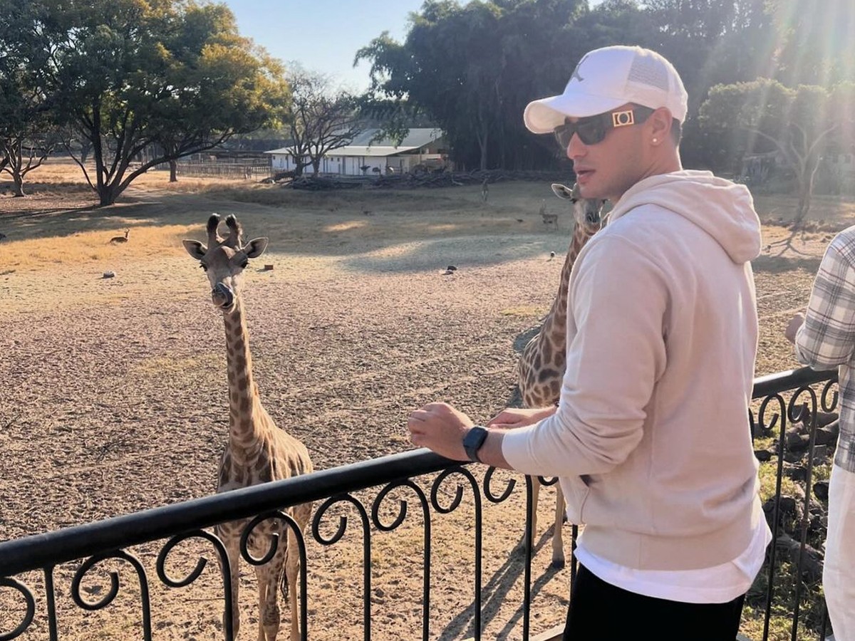 Abhishek Sharma Visited Zoo Along With Shubman Gill And His Teammates4