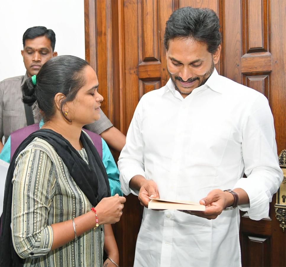 YS Jagan Meets YSRCP Activities At Camp Office Photos14