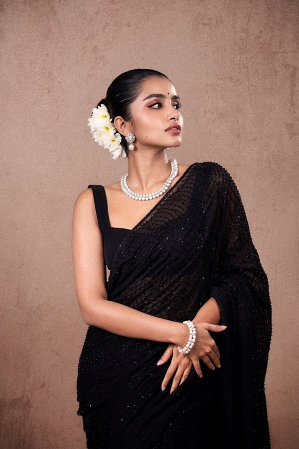 Actress Anupama Parameswaran Stunning Photos In Saree16