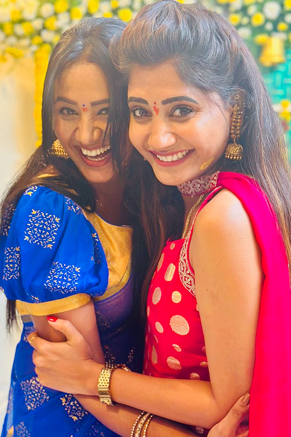 Telugu Serial Actresses In varalakshmi vratham special latest photos11