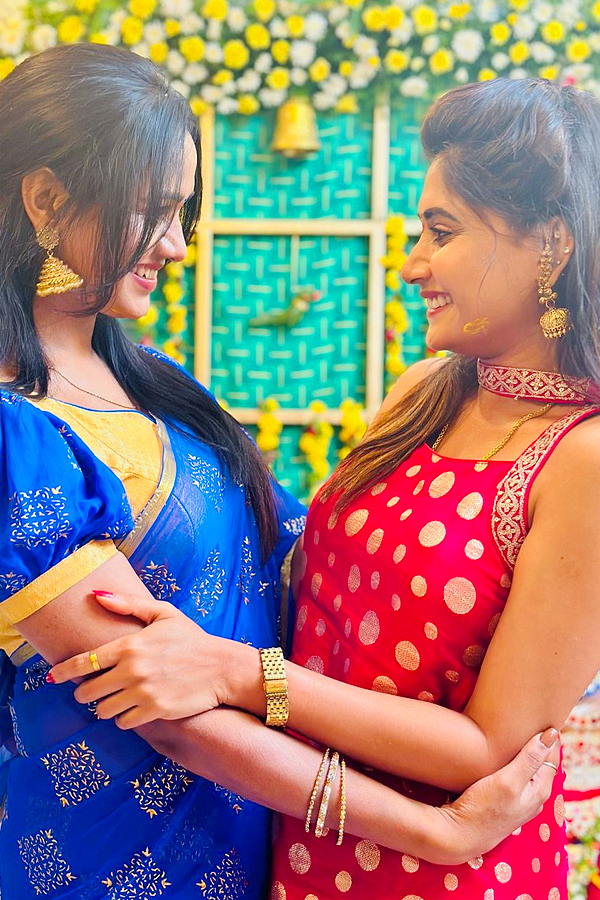 Telugu Serial Actresses In varalakshmi vratham special latest photos4