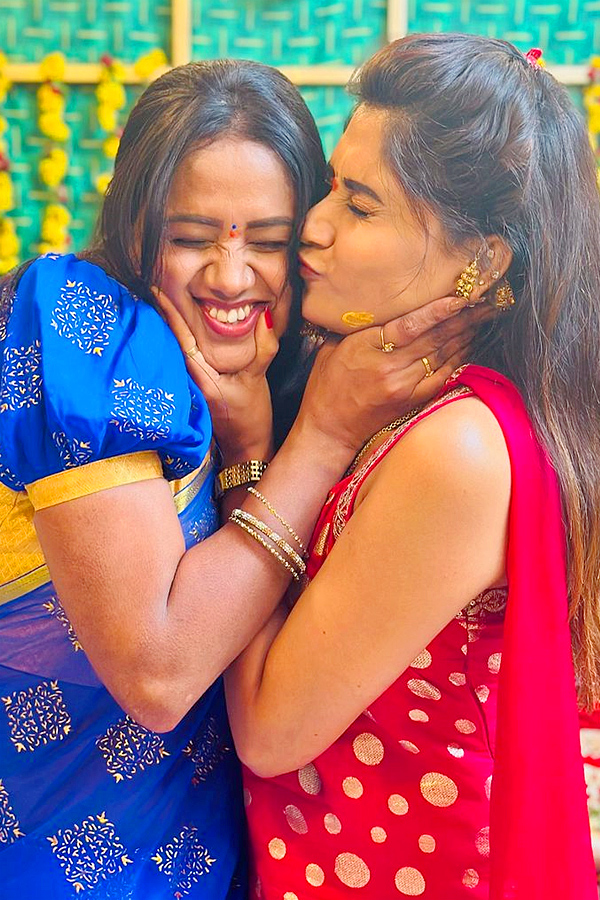 Telugu Serial Actresses In varalakshmi vratham special latest photos7