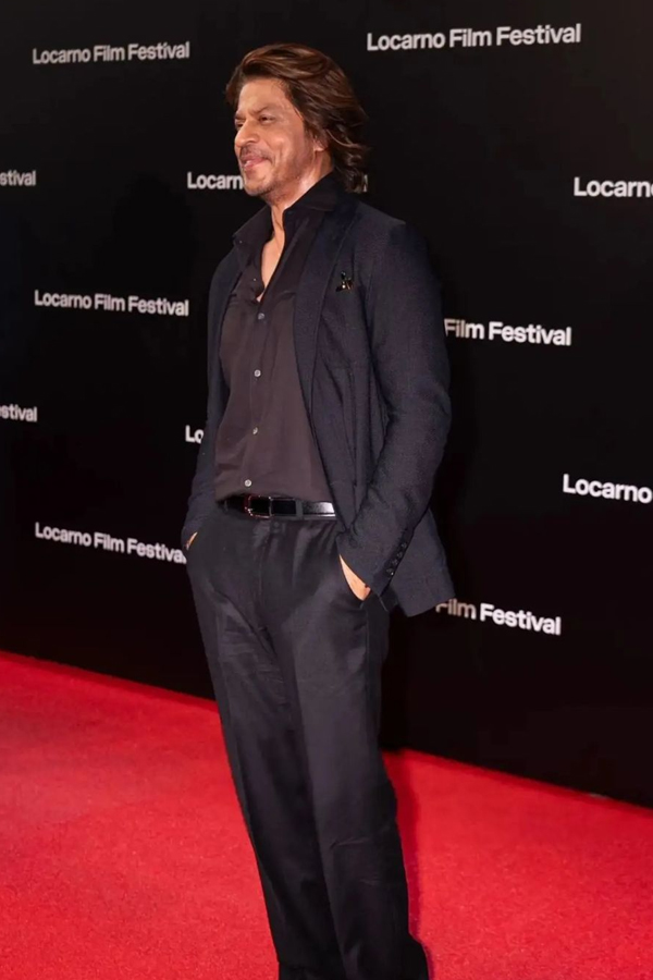Bollywood Actor Shah Rukh Khan Received 77th Locarno Film Festival Award4