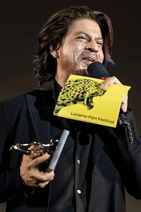 Bollywood Actor Shah Rukh Khan Received 77th Locarno Film Festival Award9