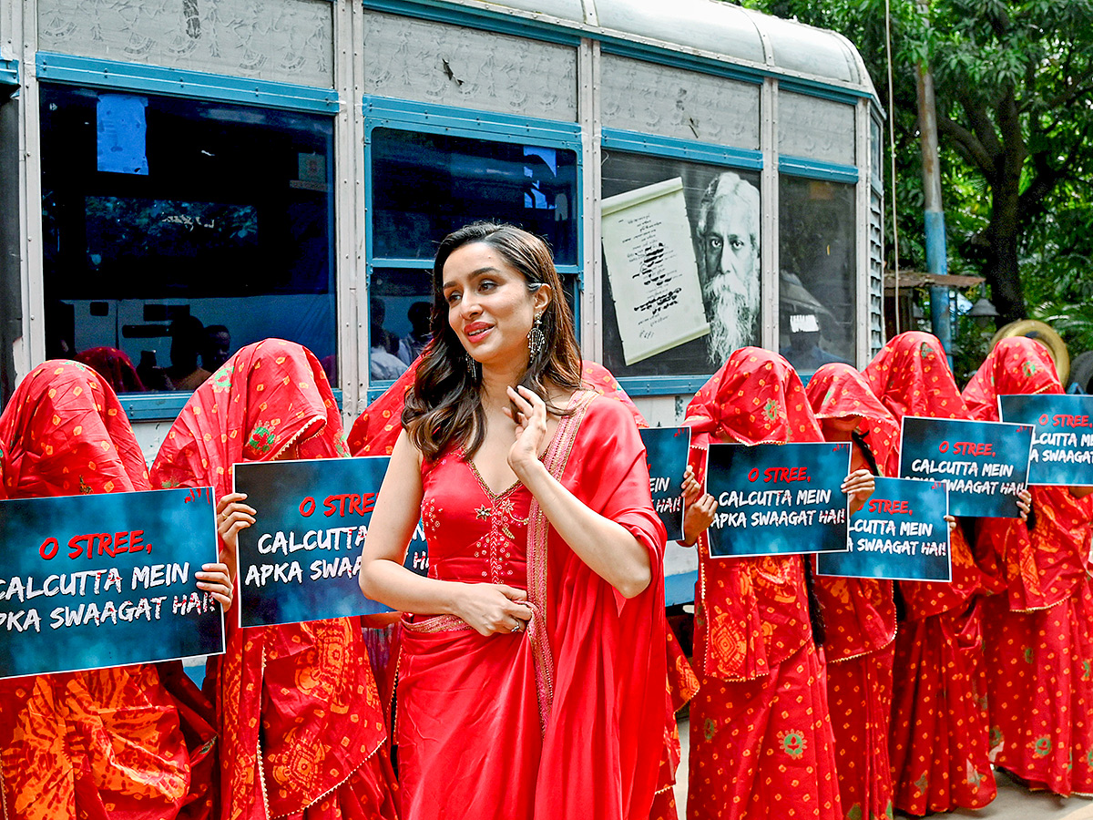 Shraddha Kapoor during a promotional event Stree 21