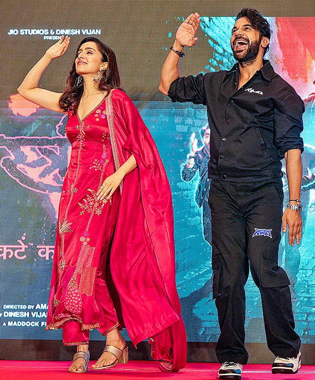 Shraddha Kapoor during a promotional event Stree 25