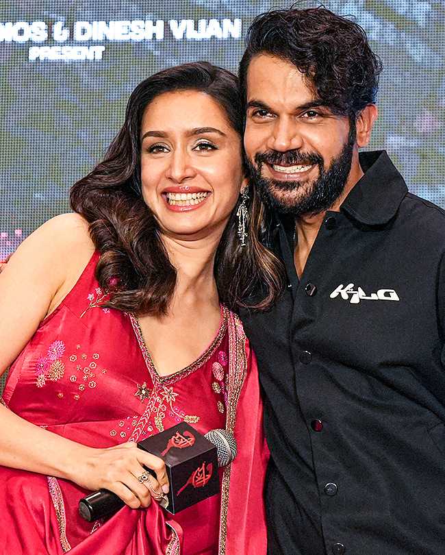 Shraddha Kapoor during a promotional event Stree 28