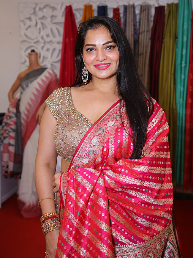 Silk of India Handloom Expo 2024 Ashwini Sree9