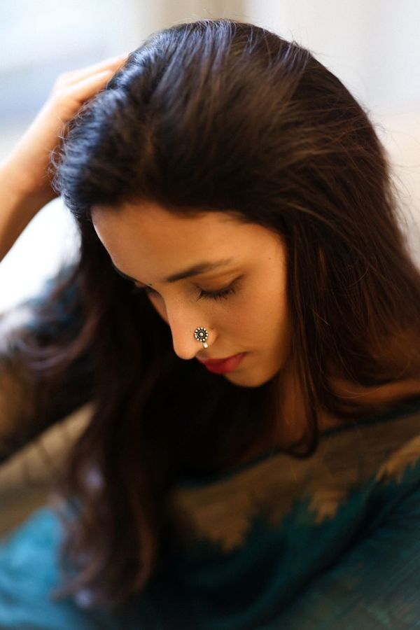 Srinidhi Shetty Latest Pics In Green Saree Goes Viral5