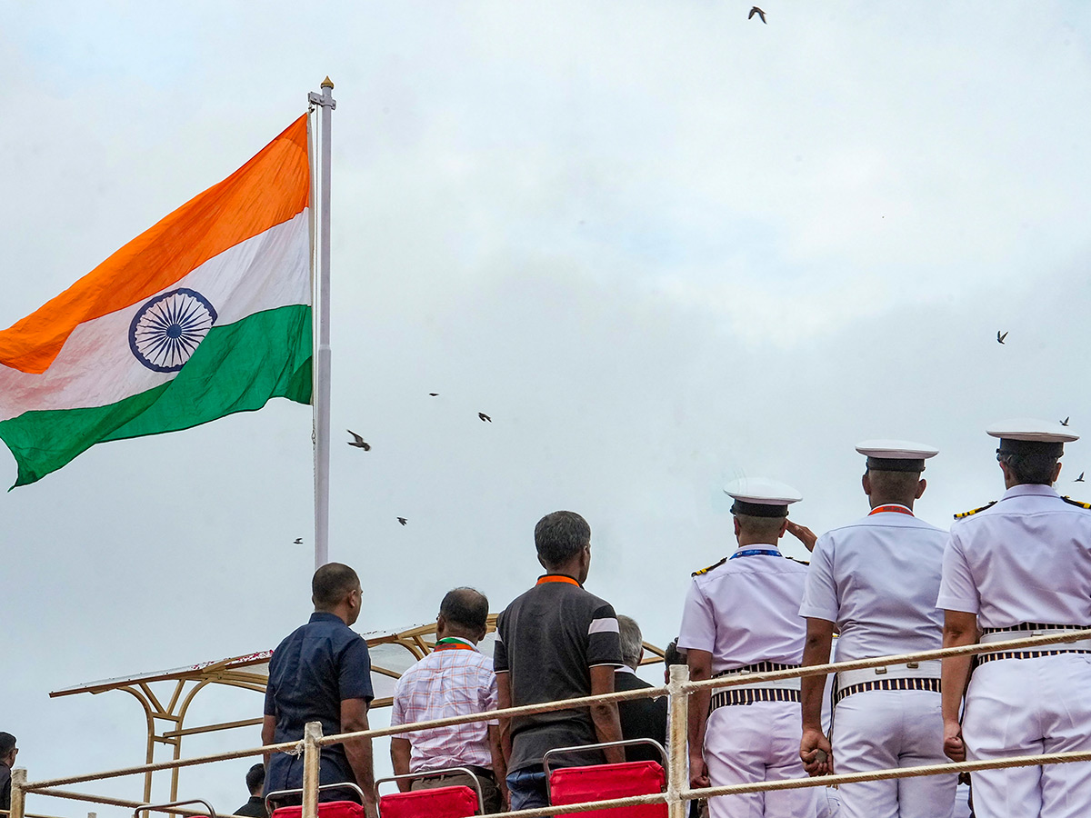 Rehearsal for the 78th Independence Day celebrations at Red Fort6