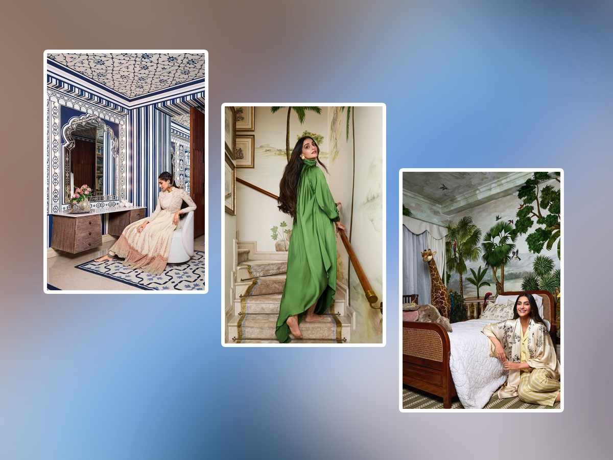 Bollywood Actress Sonam Kapoor Stunning Looks In New House Photos Viral1