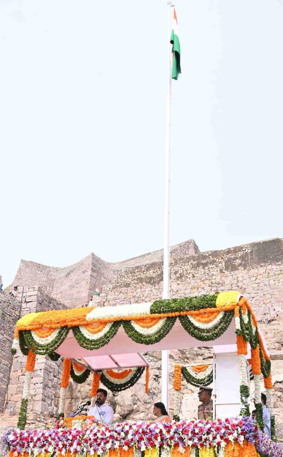 Independence Day Celebrations At Golconda Fort Hyderabad Photos8