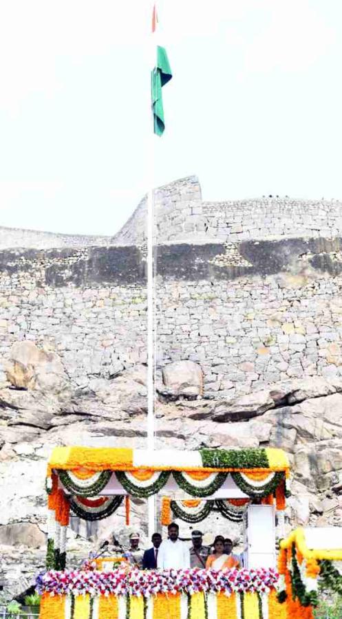 Independence Day Celebrations At Golconda Fort Hyderabad Photos9