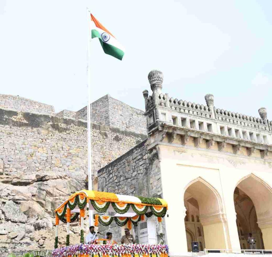 Independence Day Celebrations At Golconda Fort Hyderabad Photos10