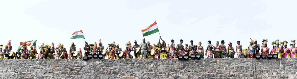 Independence Day Celebrations At Golconda Fort Hyderabad Photos38