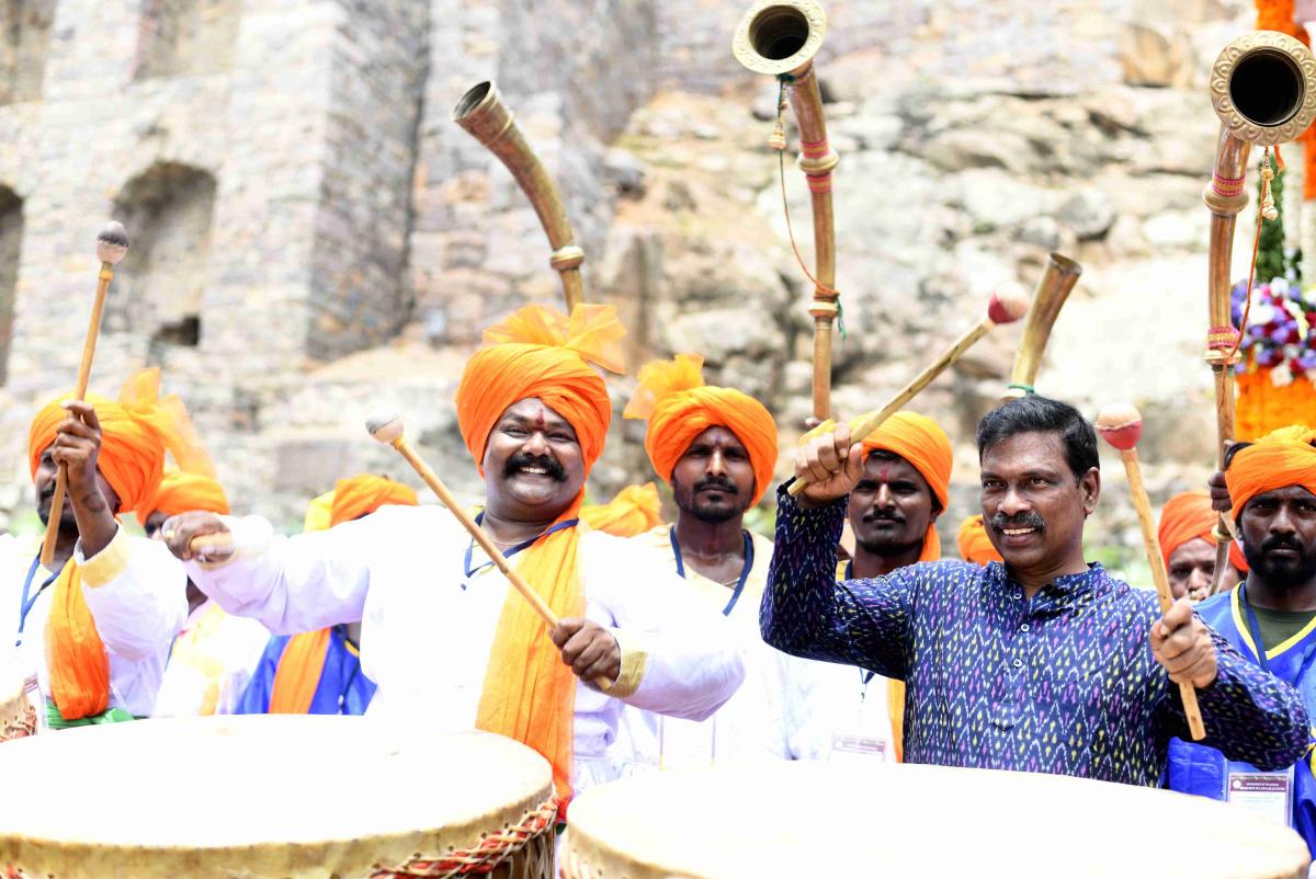 Independence Day Celebrations At Golconda Fort Hyderabad Photos43